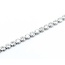 Bracelet 8.77ctw Round Diamonds 14kw 7" 10.6g 225030022