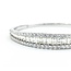 Bracelet 5.98ctw Round/Baguette Diamonds 14kw 6.5" 19.2g 225030020