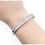 Bracelet 5.98ctw Round/Baguette Diamonds 14kw 6.5" 19.2g 225030020