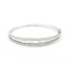 Bracelet 5.98ctw Round/Baguette Diamonds 14kw 6.5" 19.2g 225030020