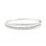 Bracelet 5.98ctw Round/Baguette Diamonds 14kw 6.5" 19.2g 225030020