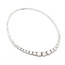Necklace 38.24ctw Round Diamonds Platinum 17" 56.6g 225030012