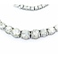 Necklace 38.24ctw Round Diamonds Platinum 17" 56.6g 225030012