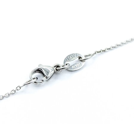 Necklace .60ctw Round Diamonds 1.68ct GIA Aquamarine Platinum 32x12.5mm 18" 7.6g 225030010