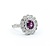 Ring .98ctw Round Diamonds .95ct GIA Unheated Kashmir Sapphire Platinum Sz7 8.2g 225030019