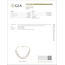 Necklace 3.74ctw Round Diamonds 73.07ctw Multi Color GIA Unheated Sapphires 18ky 17.25" 61.7g 225030002