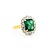 Ring .60ctw Round Diamonds 2.99ct Emerald 14ky Sz7 3.7g 225030042