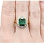 Ring .60ctw Round Diamonds 2.99ct Emerald 14ky Sz7 3.7g 225030042