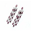 Earrings 3.69ctw Round Diamonds 13.70ctw GIA Burmese Ruby Platinum 70x14.5mm 22.9g 225030023