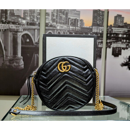 Crossbody Gucci Double G Marmont Black 125030014