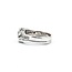 Ring Channel 0.37ct Round Diamond .32ctw Near Colorless Diamonds 14kw 8.8mm Sz6.5 6.8g 225020009