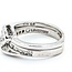 Ring Channel 0.37ct Round Diamond .32ctw Near Colorless Diamonds 14kw 8.8mm Sz6.5 6.8g 225020009