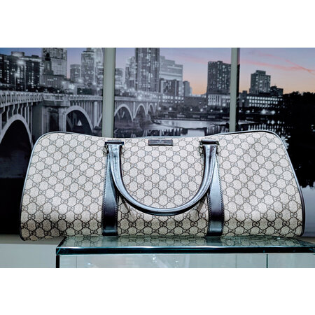 Duffle Gucci Boston Bag GG Supreme Canvas 125035026