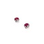 Earrings .15xtw Round Diamonds 1.20ctw Ruby 14kw 1.96g 225020007