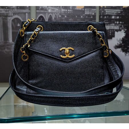 Handbag Chanel Supermodel XL Tote Grained Leather 1995 125035015