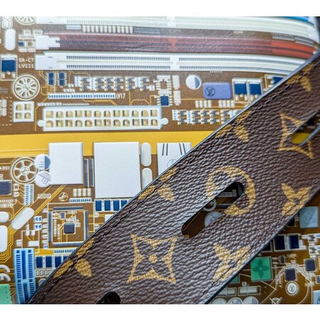Duffle Louis Vuitton Week-End Motherboard Fall 2018 Limited Edition 125035041