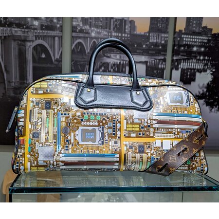 Duffle Louis Vuitton Week-End Motherboard Fall 2018 Limited Edition 125035041