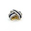 Pendant Crossover Slide 1.69ctw Round Diamonds 2.07ctw Sapphires 18ktt 20.5x20.5mm 10.57g 225030052