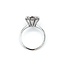 Ring Cocktail .50ctw Round Diamonds 14kw Sz6.5 3.56g 225020016
