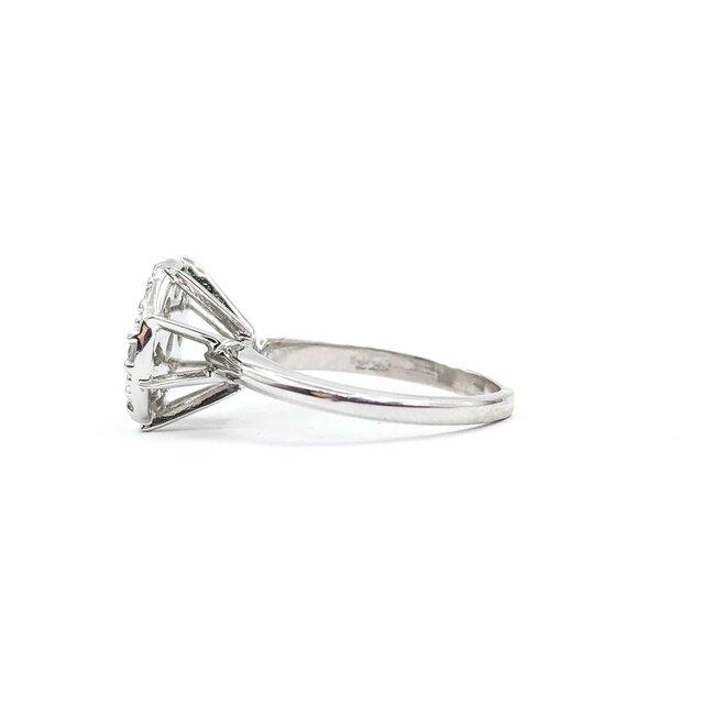 Ring Cocktail .50ctw Round Diamonds 14kw Sz6.5 3.56g 225020016