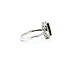 Ring Halo .25ctw Round Diamonds 1.05ct Green Tourmaline 14kw Sz7 3.84g 225030046