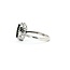 Ring Halo .25ctw Round Diamonds 1.05ct Green Tourmaline 14kw Sz7 3.84g 225030046