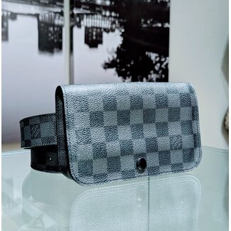 Wallet Louis Vuitton Initiales Damier Graphite Belt Wallet 90/36 125035053