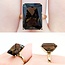Ring Solitaire 12.0ct Smokey Quartz 14ky Sz7.5 5.26g 225030051