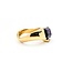 Ring .02ct Round Diamond 2.70ct Amethyst 14ky Sz6 9.71g 225030049