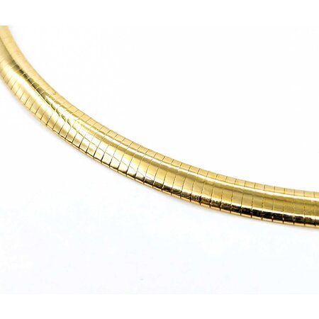 Necklace Omega 14ky 6mm 17" 24.2g 225020010
