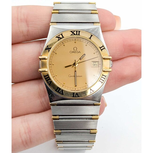 Watch Omega Constellation Two-Tone 34mm Stainless Steel 7.5" 125036003