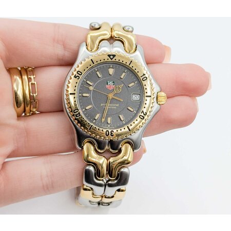 Watch Tag Heuer Professional 200m WG1120-0 37.5mm Quartz Stainless Steel 7.5" 125036006
