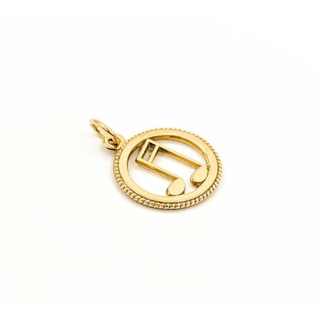 Charm Music Note 14ky 22.55mm 1.66g 225030078