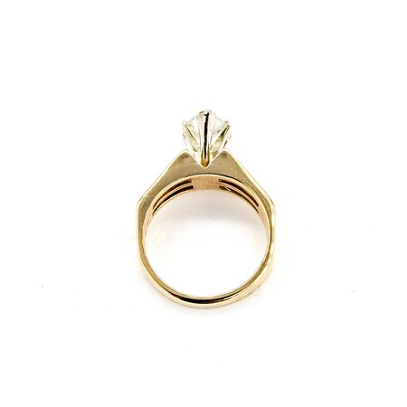 Ring Channel Set 2.02ct Marquise Diamond 1.00ctw Diamonds 14ky Sz7 7.22g 225030063