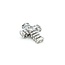 Pendant Cross 1.00ctw Round & Baguette Diamonds 900pt .8x.6" 4.7g 125030024