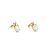 Earrings .10ctw Round Diamonds 1.70ctw Australian Opal 14ky 12x6mm 2.24g 225030061
