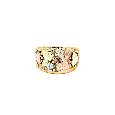 Ring Blackhills Gold .30ctw Round Diamonds 10ktt Sz13.75 12.02g 125030029