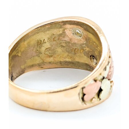 Ring Blackhills Gold .30ctw Round Diamonds 10ktt Sz13.75 12.02g 125030029