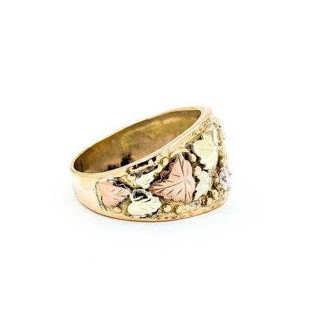 Ring Blackhills Gold .30ctw Round Diamonds 10ktt Sz13.75 12.02g 125030029