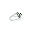 Ring Pear Shape Bi-Pass .84ctw Pear & Baguette Diamonds .50ct Emerald 900pt Sz6 6.05g 125030015