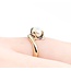Ring Bi-Pass 5mm Pearl 10ky Sz3.5 1.56g 125030018