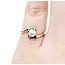 Ring Bi-Pass 5mm Pearl 10ky Sz3.5 1.56g 125030018