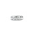 Ring 3 Stone .015ctw Single Cut Diamonds 14kw Sz6 3.12g 225020017