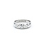 Ring 3 Stone .015ctw Single Cut Diamonds 14kw Sz6 3.12g 225020017