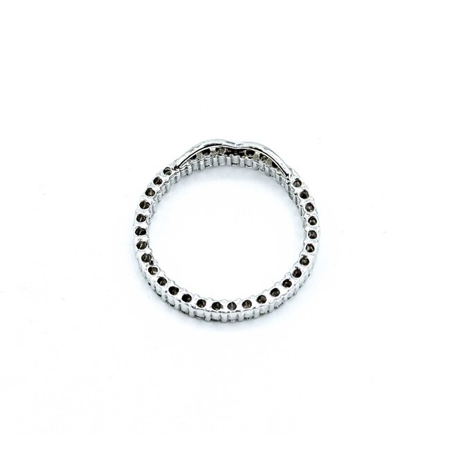 Pendant Circle .33ctw Round Diamonds 14kw 20mm 2.26g 225030092