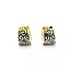 Earrings Scroll Hugggie Hoops 14ky 18x13mm 4.38g 225030116
