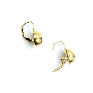 Earrings Half Ball Earrings 14ky 12mm 2.37g 225030117