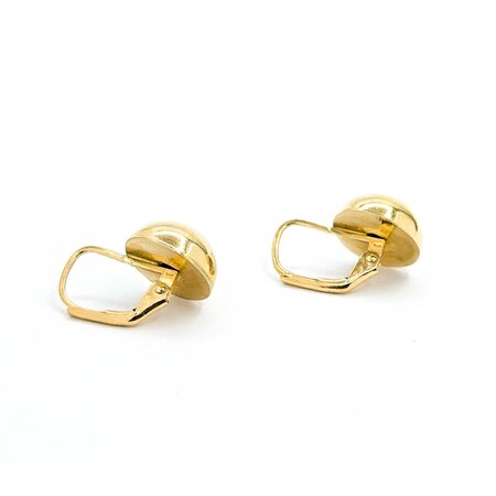 Earrings Half Ball Earrings 14ky 12mm 2.37g 225030117