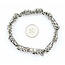 Bracelet .33ctw Round Diamonds 6.60ctw Sapphires 14kw 10mm 6.5" 26.2g 225030058