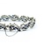 Bracelet .33ctw Round Diamonds 6.60ctw Sapphires 14kw 10mm 6.5" 26.2g 225030058